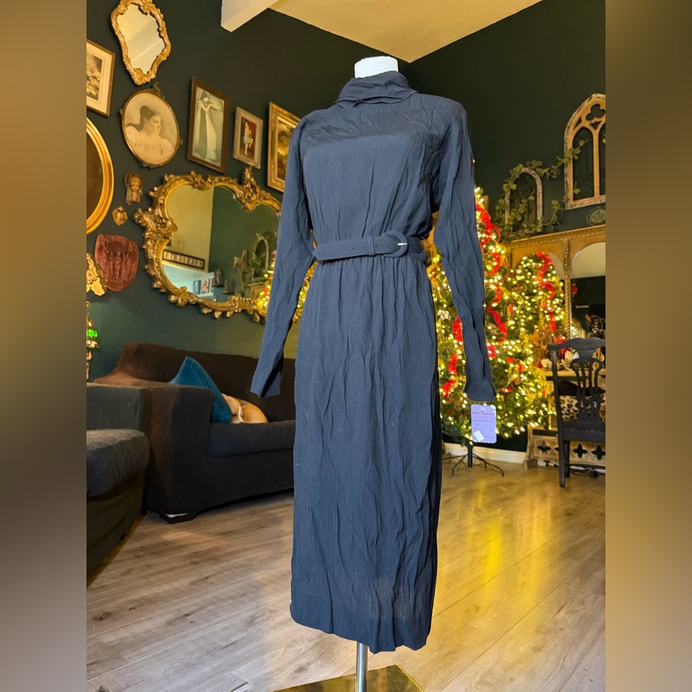 Vintage 1980’s Willi of California Belted Dress- Size 12